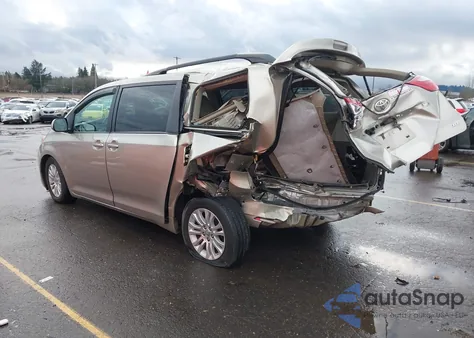 2015 Toyota Sienna Xle 8 Passenger from USA, damaged, VIN 5TDYK3DC5FS658826